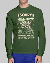 Load image into Gallery viewer, I'm Already Taken By A Sexy Crazy Woman Custom Design Unisex Long Sleeve