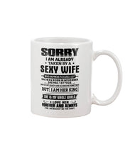 Load image into Gallery viewer, Gift For Husband Taken By A November Sexy Wife Who Happens To Cuss A Lot Mug