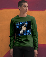 Load image into Gallery viewer, Lovely Phone Case Twinkling Blue Heart Gift For Goat Lovers Unisex Long Sleeve
