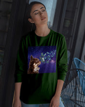 Load image into Gallery viewer, Chihuahua Blue Butterflies Sky Gift For Dog Lovers Unisex Long Sleeve