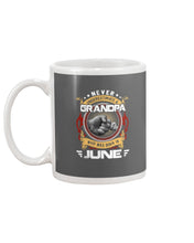 Load image into Gallery viewer, Never Underestimate A June Grandpa Trending For Birthday Gift Mug