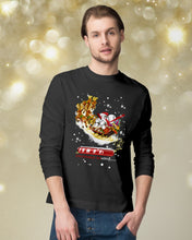 Load image into Gallery viewer, Baseball Xmas Sleigh Loading Gift For Baseball Lovers Unisex Long Sleeve