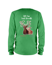 Load image into Gallery viewer, Custom Name Deers Gift For Boyfriend Till Our Last Breath Unisex Long Sleeve