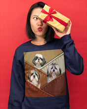 Load image into Gallery viewer, Three Cute Shih Tzu In Bag Gift For Dog Lovers Sweatshirt