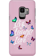 Load image into Gallery viewer, Butterfly Live Laugh Love Gift For Lover Phone case