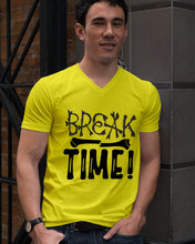 Load image into Gallery viewer, Break Bone Time White Background Gift For Women Guys V-Neck