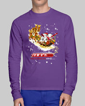 Load image into Gallery viewer, Baseball Xmas Sleigh Loading Gift For Baseball Lovers Unisex Long Sleeve