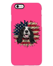 Load image into Gallery viewer, English Cocker Spaniel US Sunflower Gift For Dog Lovers Phone case