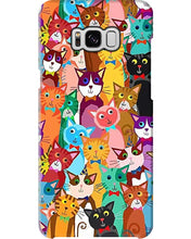 Load image into Gallery viewer, Colorful Cartoon Cat Face Gift For Cat Lovers Phone case