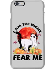Load image into Gallery viewer, I Am The Night Fear Me Ghost Cat Gift For Cat Lovers Phone case