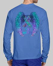 Load image into Gallery viewer, You Matter Ribbon Awareness With Angel Wings Unisex Long Sleeve