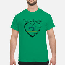 Load image into Gallery viewer, Sewing I'm A Simple Woman Gift For Women Guys Tee