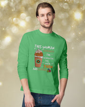 Load image into Gallery viewer, The Quarantine Time With Yarn And Coffee Gift For Women Unisex Long Sleeve