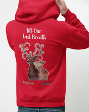 Load image into Gallery viewer, Custom Name Deers Gift For Boyfriend Till Our Last Breath Hoodie