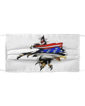 Load image into Gallery viewer, Eagle Giant Scratch USA Flag Gift For Women Cloth Face Mask