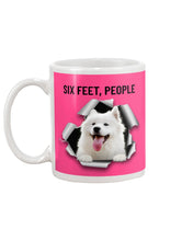 Load image into Gallery viewer, Six Feet People Alaska Husky Unique Custom Design For Dog Lovers Mug