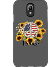 Load image into Gallery viewer, Peace Sign Sunflower Birthday Gift For Girls Phone case