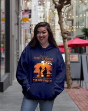Load image into Gallery viewer, Behind Every Gorgeous Wife Is A Husband Who Believes In Her First Trending Hoodie