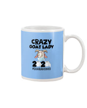 Load image into Gallery viewer, Crazy Goat Lady 2020 Quarantined Gift For Goat Lovers Mug