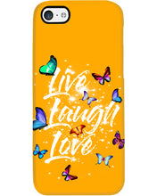 Load image into Gallery viewer, Butterfly Live Laugh Love Gift For Lover Phone case