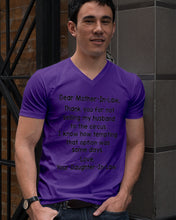 Load image into Gallery viewer, Daughter In Law Gift For Mother In Law I Know How Tempting That Option Was Some Days Guys V-Neck