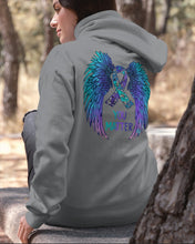 Load image into Gallery viewer, You Matter Ribbon Awareness With Angel Wings Hoodie