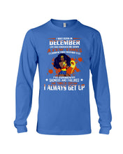 Load image into Gallery viewer, December Superwoman Life Has Knocked Me Down Birthday Meaningful Gift Unisex Long Sleeve