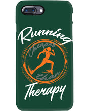 Load image into Gallery viewer, Running Cheaper Than Therapy Gift For Running Lovers Phone case
