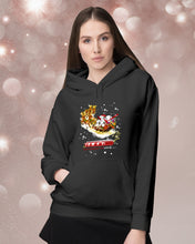 Load image into Gallery viewer, Baseball Xmas Sleigh Loading Gift For Baseball Lovers Hoodie