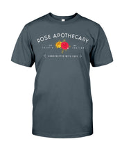 Load image into Gallery viewer, Rose Apothecary Handcrafted With Care Gift For Women Guys Tee