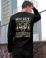 Load image into Gallery viewer, November Guy I Am Not A Hero Not A Legend I Have Anger Issues Birthday Gift Unisex Long Sleeve
