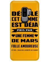 Load image into Gallery viewer, Désolé Cet Homme Est Déjà Pris Par Une Femme De Mars Birthday Gift Phone case