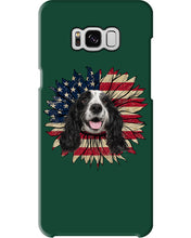 Load image into Gallery viewer, English Cocker Spaniel US Sunflower Gift For Dog Lovers Phone case