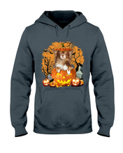 Load image into Gallery viewer, Chihuahua Book Pumpkin Halloween Gift For Dog Lovers Hoodie