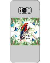 Load image into Gallery viewer, Scarlet Macaw With Butterflies I Am Always With You Gift For Lover Phone case