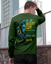 Load image into Gallery viewer, As An August I Am The Kind Of Man Lion Birthday Gift Unisex Long Sleeve