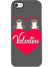 Load image into Gallery viewer, Couple Otter Valentine's Day Gift For Otter Lovers Phone case