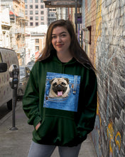 Load image into Gallery viewer, baby Pug In Denim Pocket Gift For Dog Lovers Hoodie