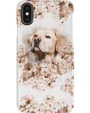 Load image into Gallery viewer, Labrador Retriever Gift For Dog Lovers Vintage Flower Phone case