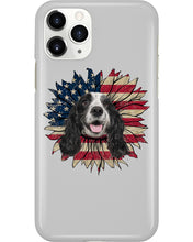 Load image into Gallery viewer, English Cocker Spaniel US Sunflower Gift For Dog Lovers Phone case