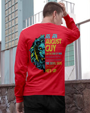 Load image into Gallery viewer, As An August I Am The Kind Of Man Lion Birthday Gift Unisex Long Sleeve
