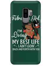 Load image into Gallery viewer, Betty Boop February Girl Living My Best Life Birthday Meaningful Gift Phone case
