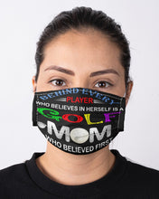 Load image into Gallery viewer, Golf Who Believes In Herself Gift For Sport Lovers Cloth Face Mask