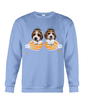 Load image into Gallery viewer, Beagle Hand Bones My Breast Gift For Dog Lovers Sweatshirt
