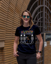 Load image into Gallery viewer, Autism It's A Different Ability Gift For Autism People Ladies Tee