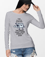Load image into Gallery viewer, Dutch Survived The Great Toilet Paper Crisis Of 2020 For Personalized Nation Gift Unisex Long Sleeve