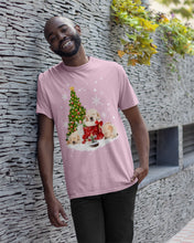 Load image into Gallery viewer, Funny Golden Retrievers Sleep In Red Boots Gift For Dog Lovers Guys Tee