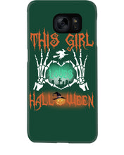 Load image into Gallery viewer, This Girl Loves Halloween Gift For Girls Phone case