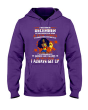 Load image into Gallery viewer, December Superwoman Life Has Knocked Me Down Birthday Meaningful Gift Hoodie
