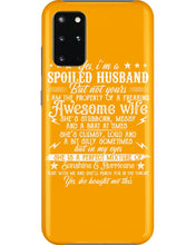 Load image into Gallery viewer, Shes Stubborn Messy And A Brat At Times Black Gift For Husband Phone case